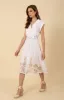 Jane Embroidered Midi Dress sold by Hale Bob