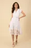 Jane Embroidered Midi Dress sold by Hale Bob