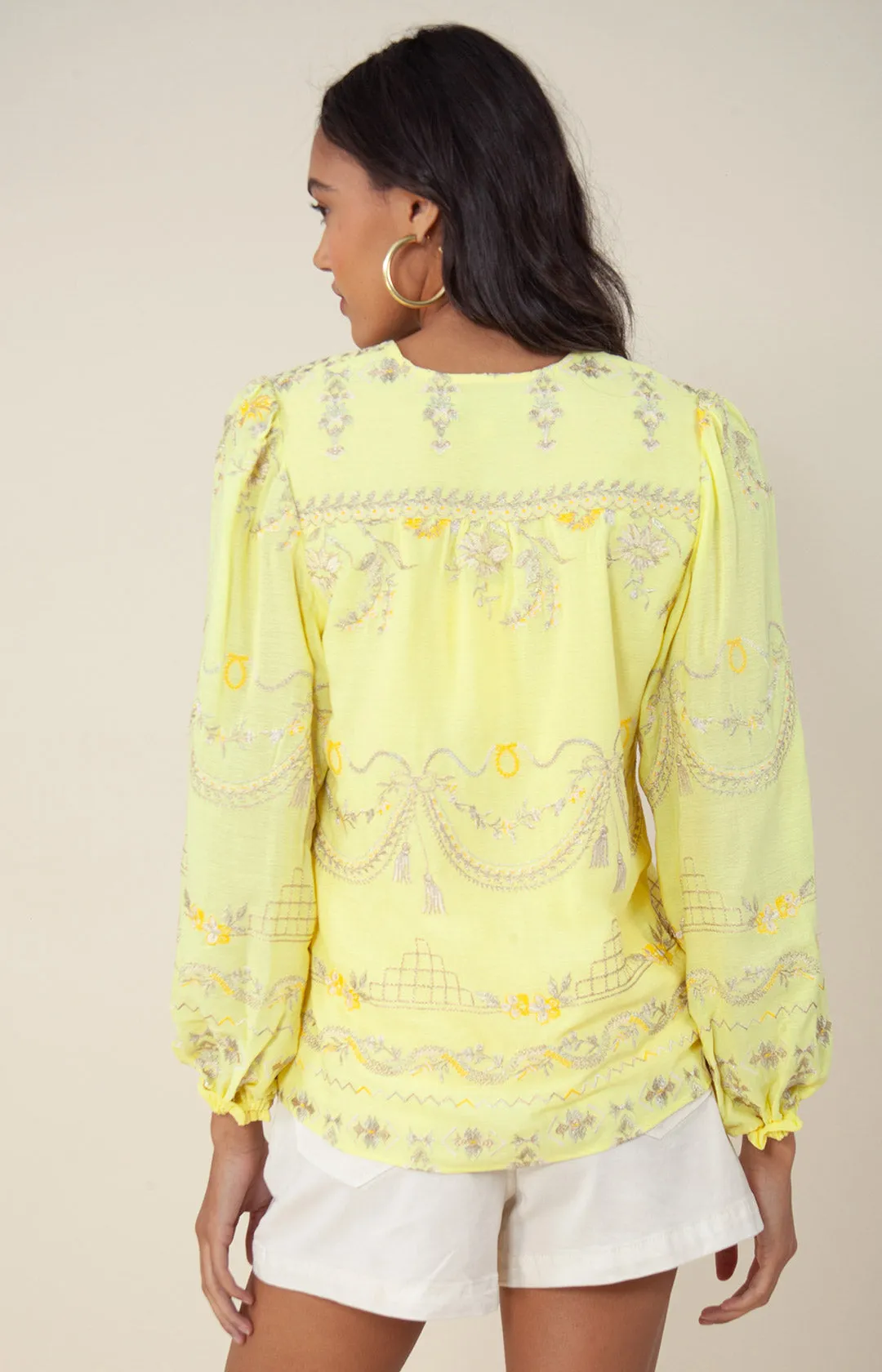 Chandi Embroidered Top sold by Hale Bob product image thumbnail 2