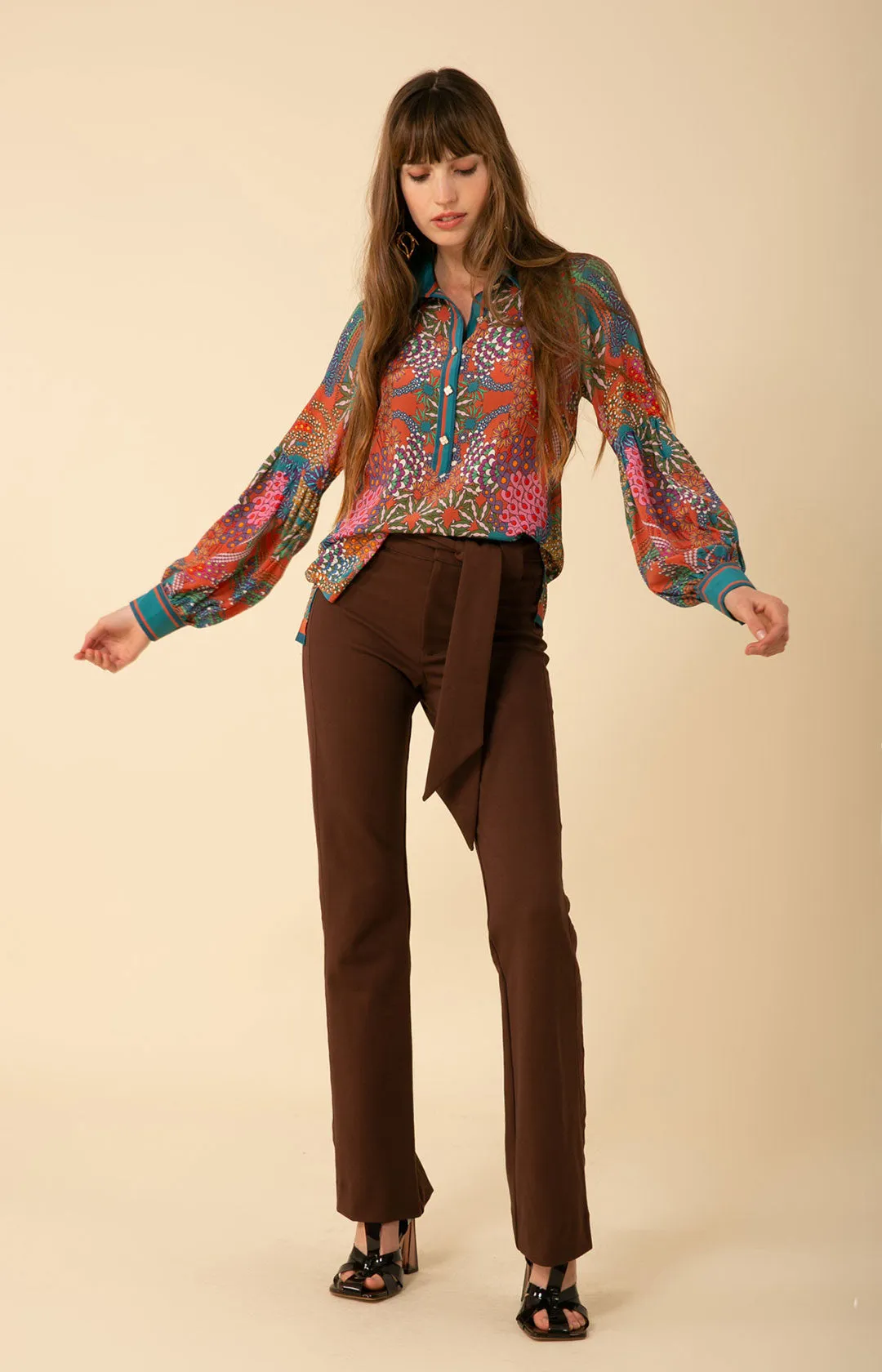 Lyana Pintuck Pant sold by Hale Bob product image thumbnail 5