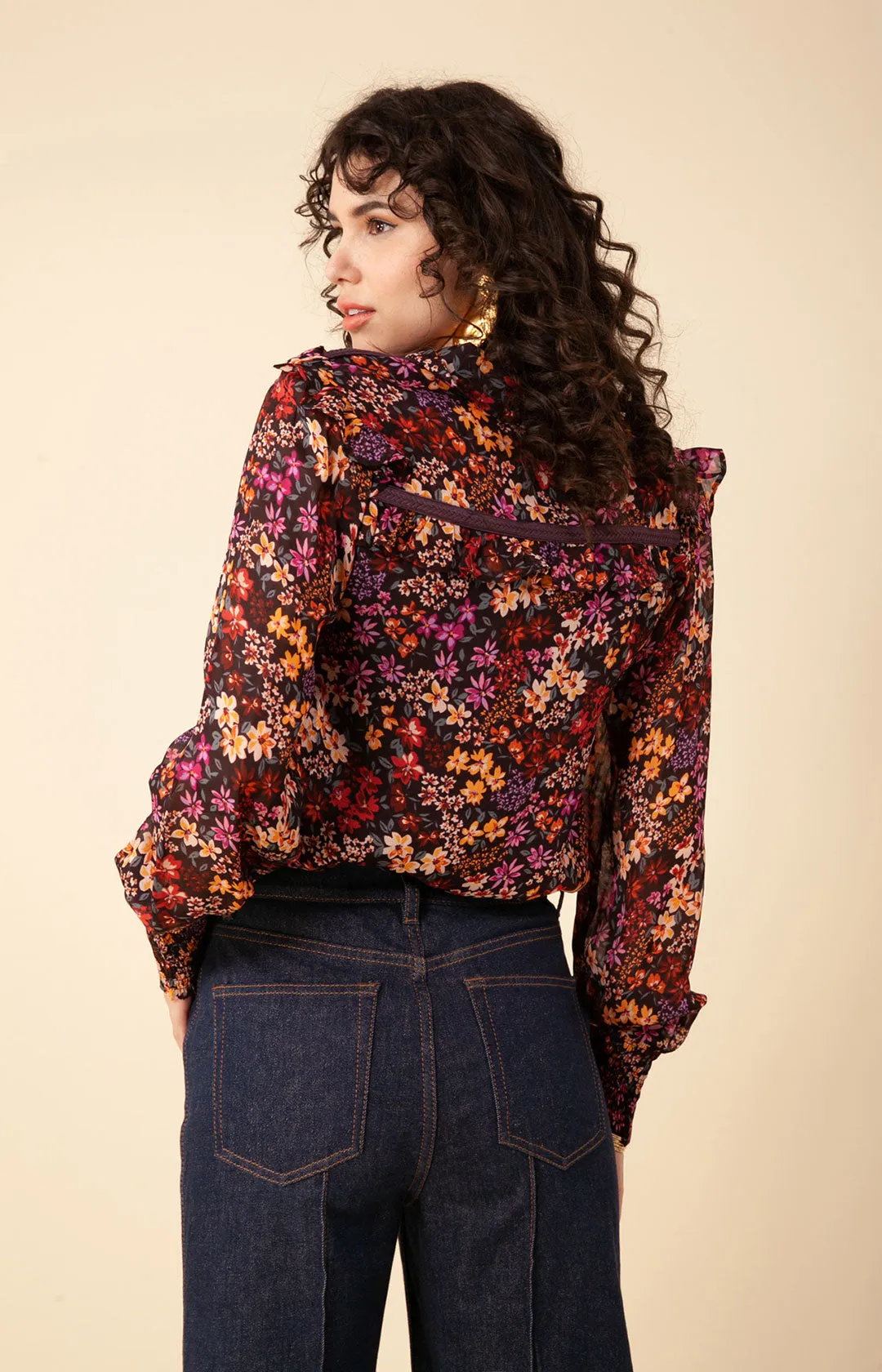 Juliette Chiffon Top sold by Hale Bob product image thumbnail 3