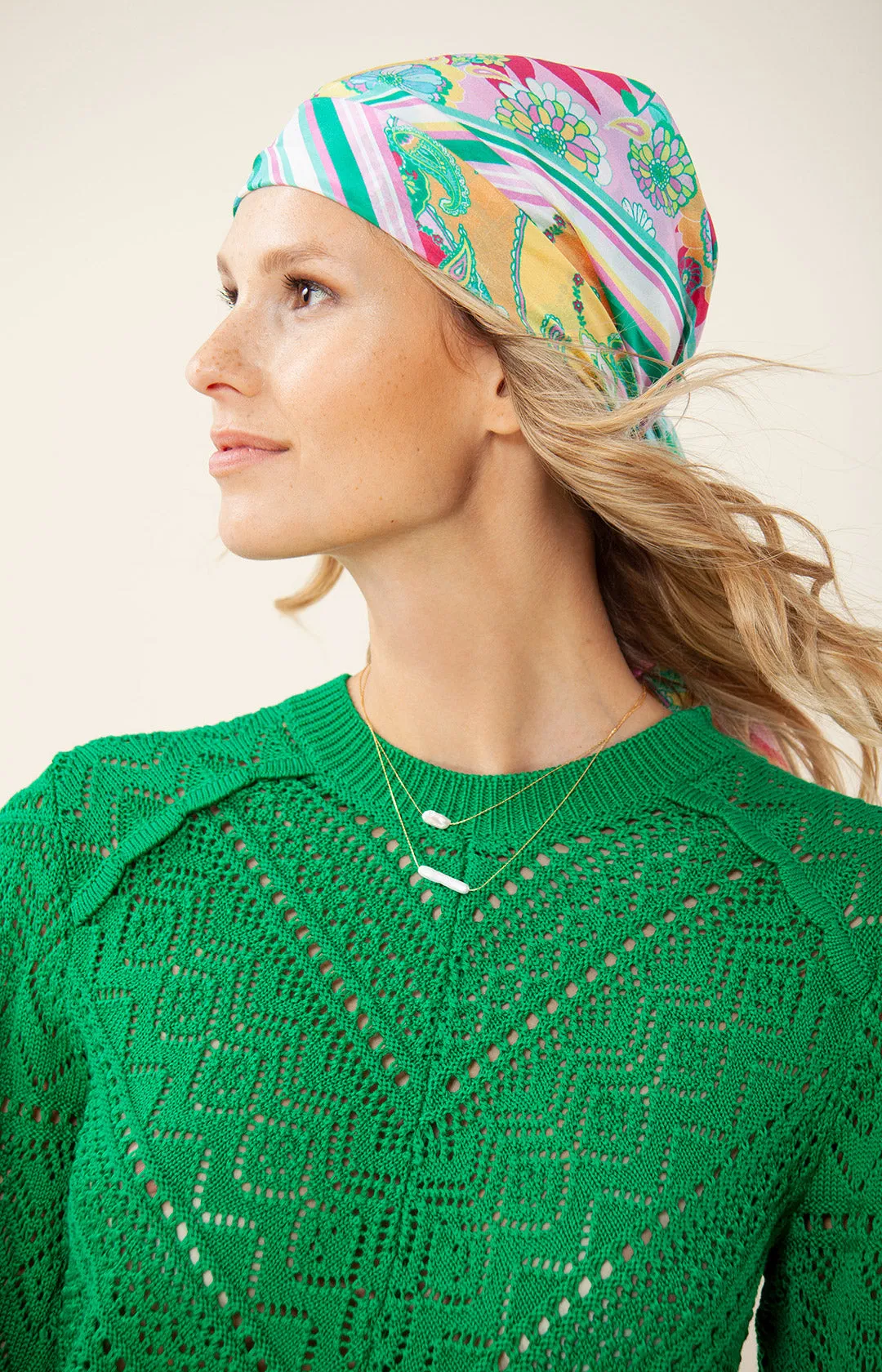 Jordan Silk Scarf sold by Hale Bob product image thumbnail 2