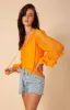 Ciel Solid Chiffon Top sold by Hale Bob