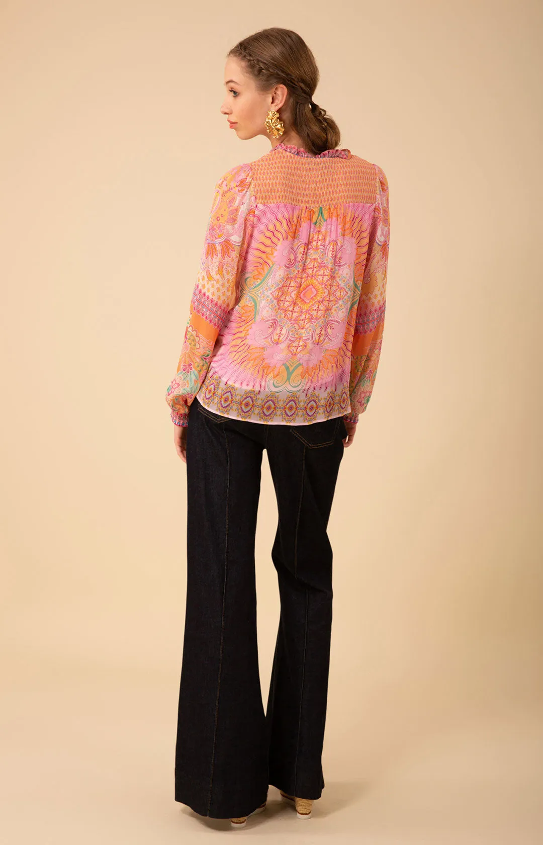 Lucia Chiffon Top sold by Hale Bob product image thumbnail 2