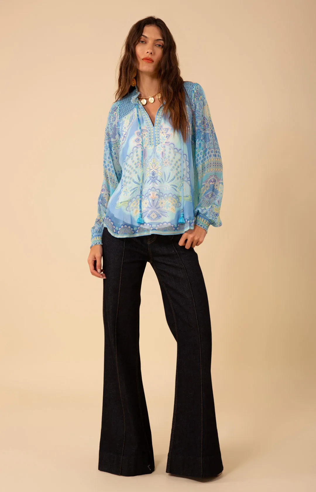 Lucia Chiffon Top sold by Hale Bob product image thumbnail 4