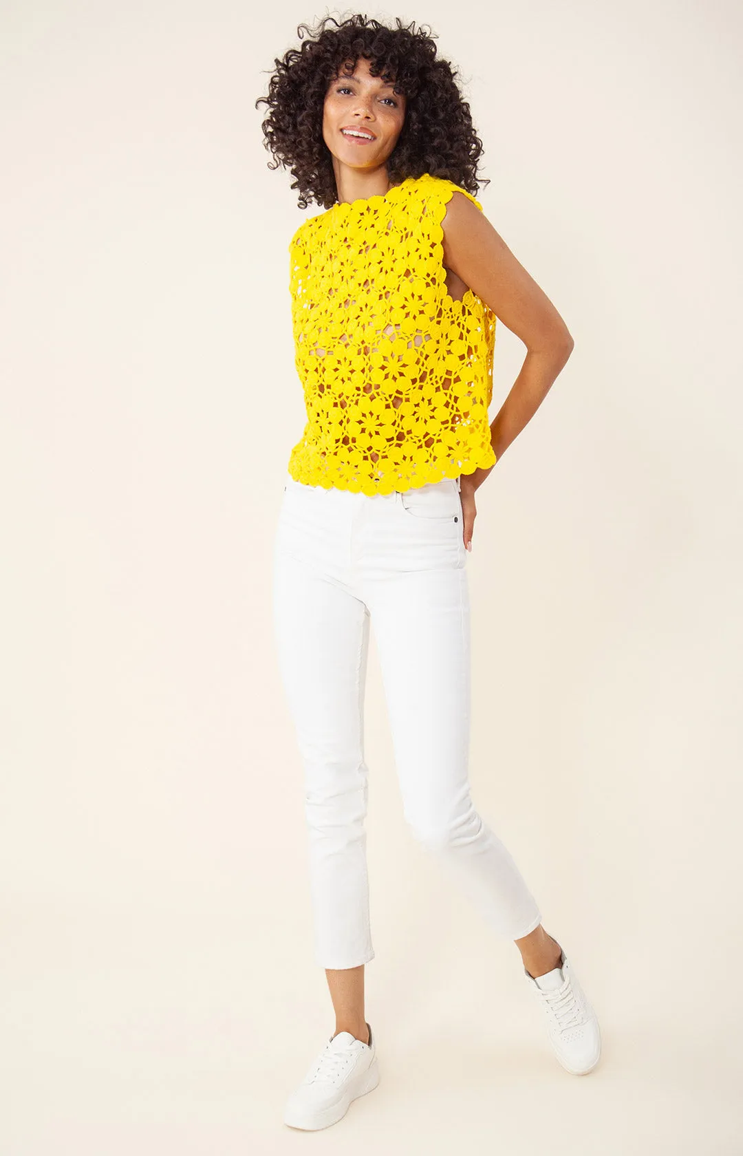 Samaira Crochet Top sold by Hale Bob