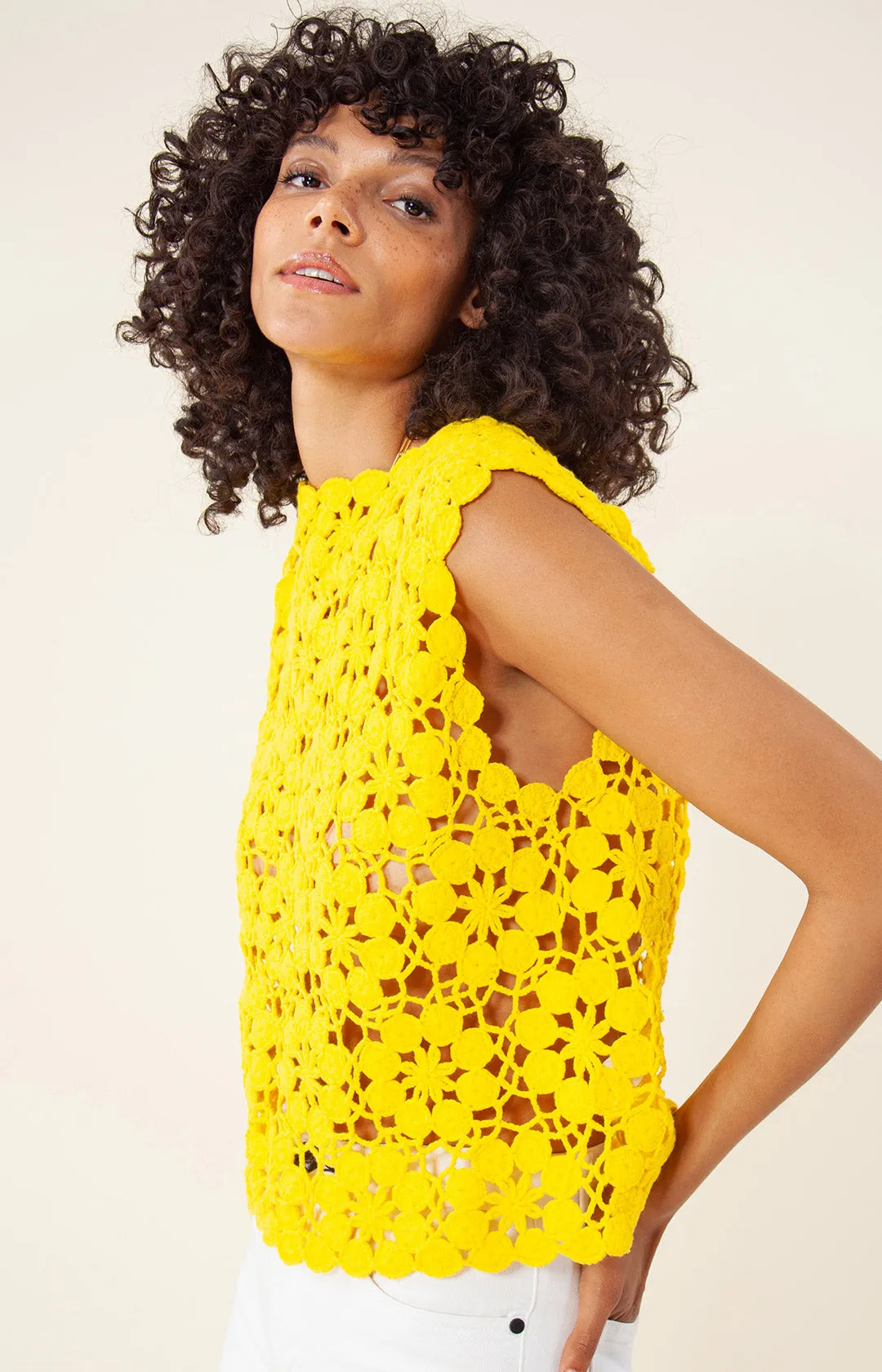 Samaira Crochet Top sold by Hale Bob product image thumbnail 3