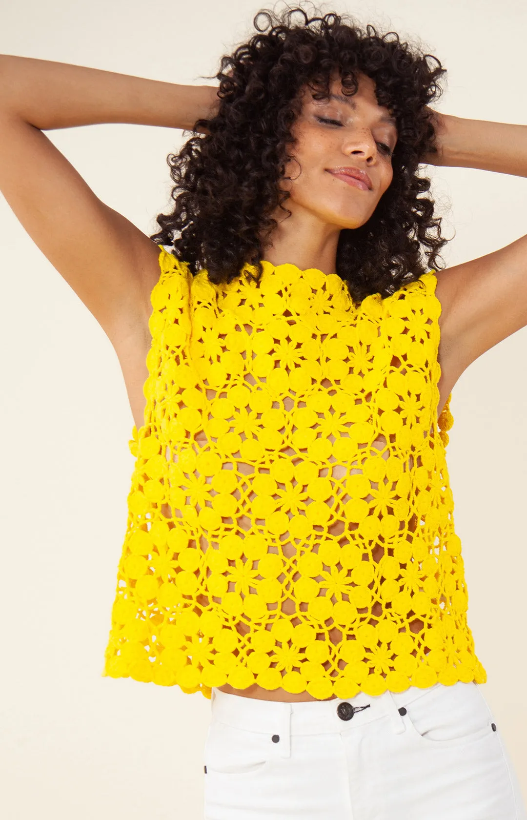 Samaira Crochet Top sold by Hale Bob product image thumbnail 4