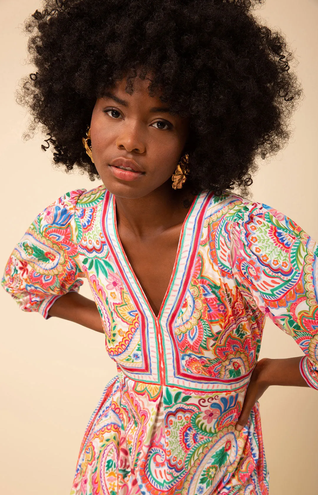 Brianna Jersey Midi Dress sold by Hale Bob product image thumbnail 3