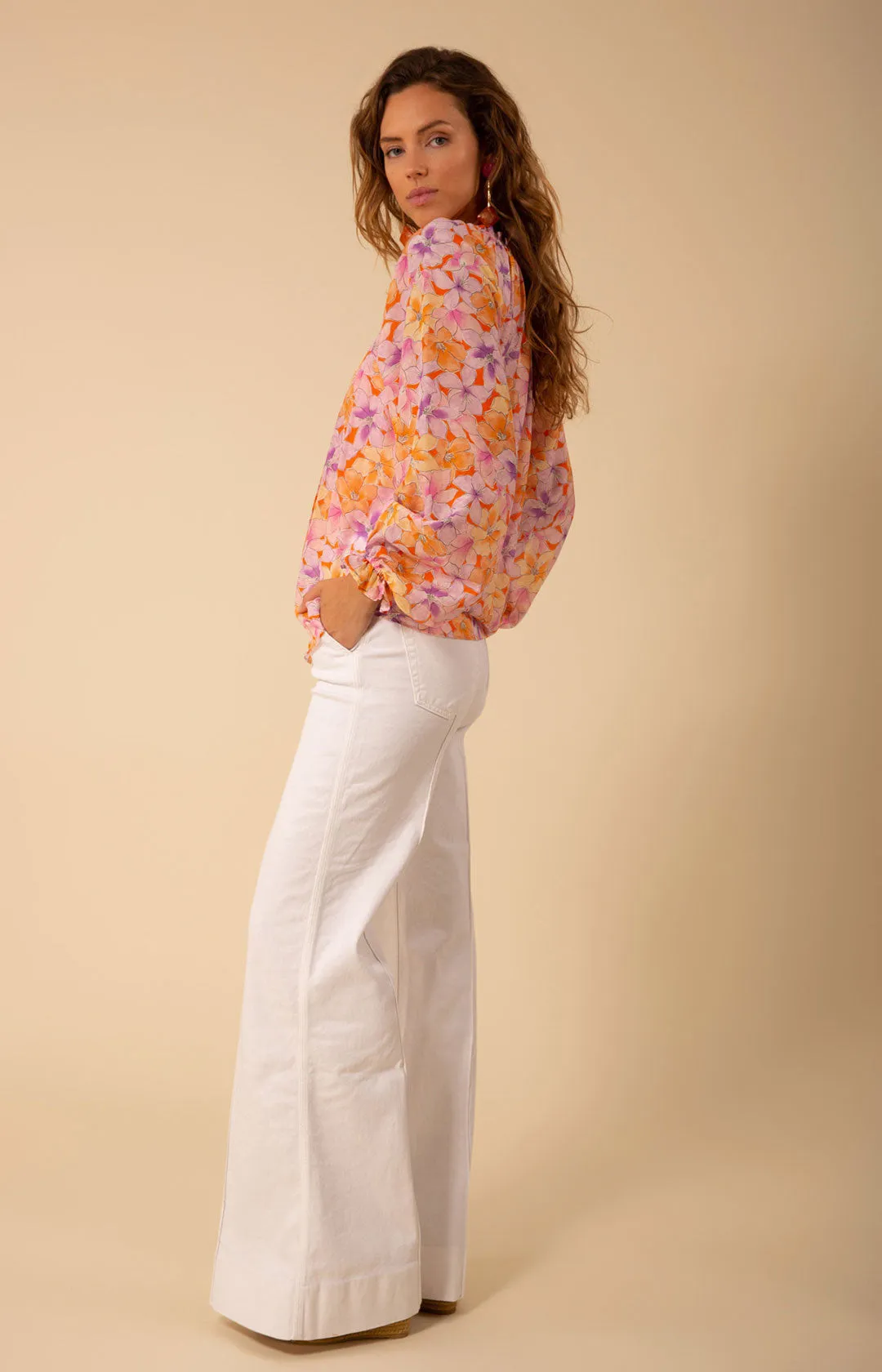 Gemma Voile Top sold by Hale Bob product image thumbnail 3