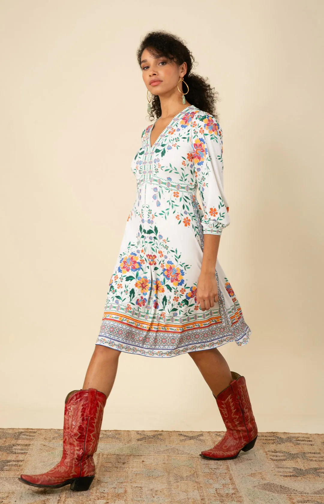 Nayeli Jersey Midi Dress sold by Hale Bob product image thumbnail 4
