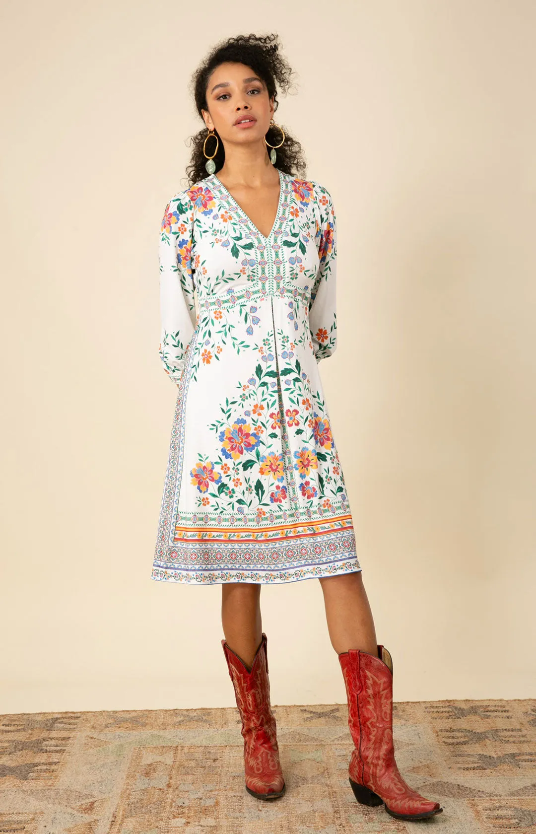 Nayeli Jersey Midi Dress sold by Hale Bob