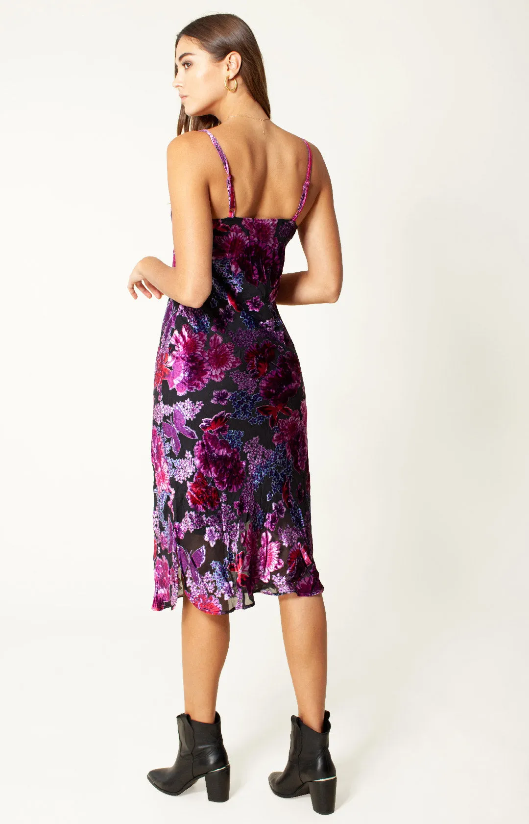 Lara Velvet Burnout Slip Dress Beaded sold by Hale Bob product image thumbnail 2