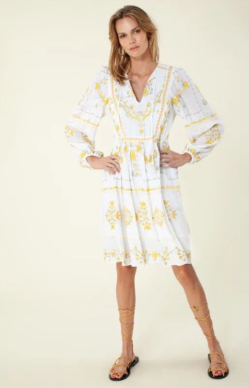 Hulya Embroidered Dress sold by Hale Bob