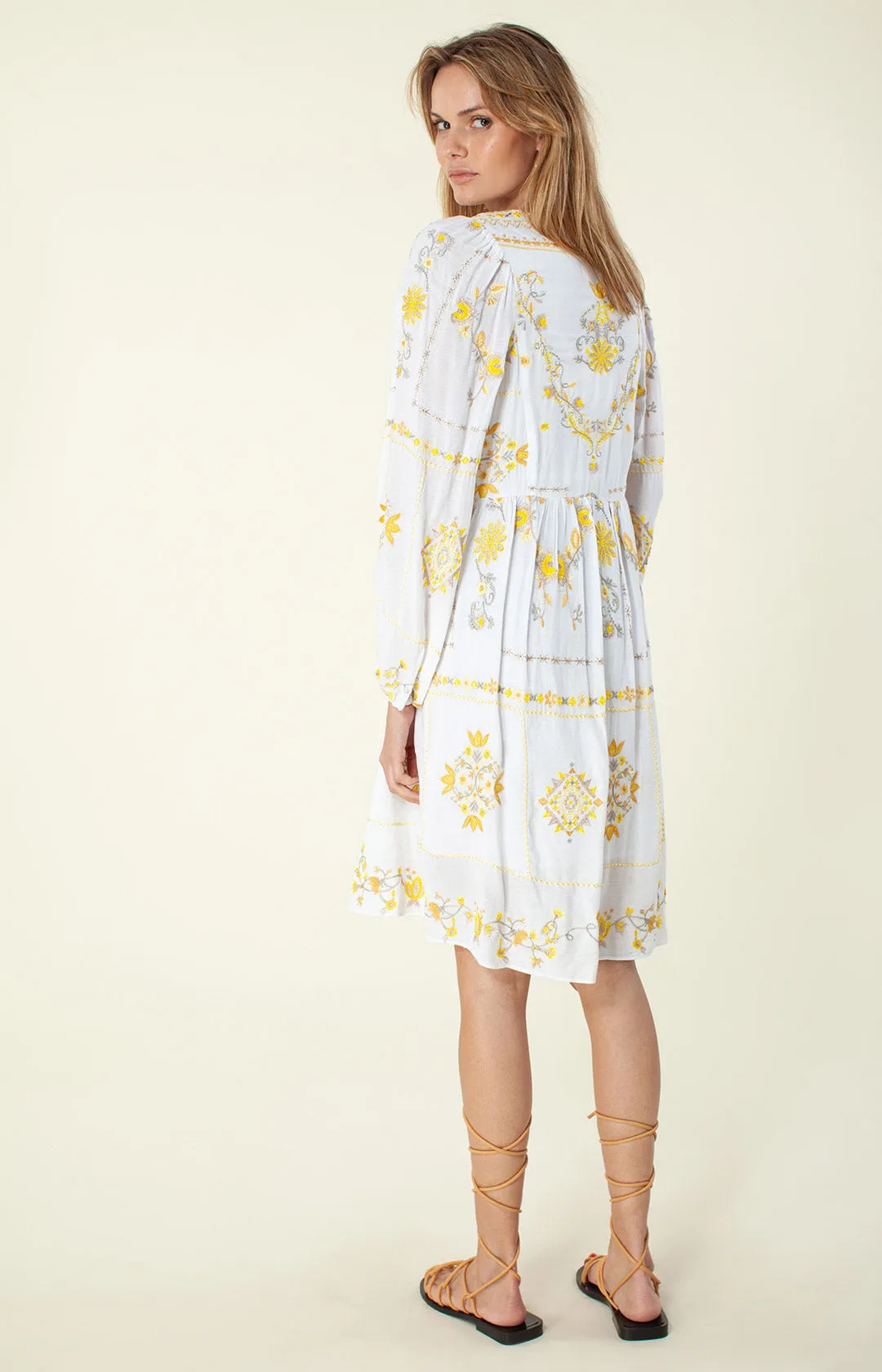 Hulya Embroidered Dress sold by Hale Bob product image thumbnail 2