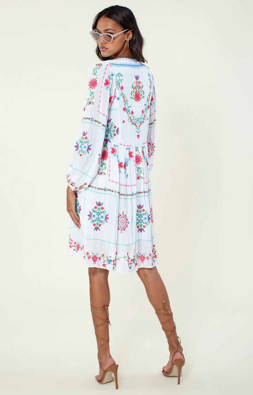 Hulya Embroidered Dress sold by Hale Bob product image thumbnail 4