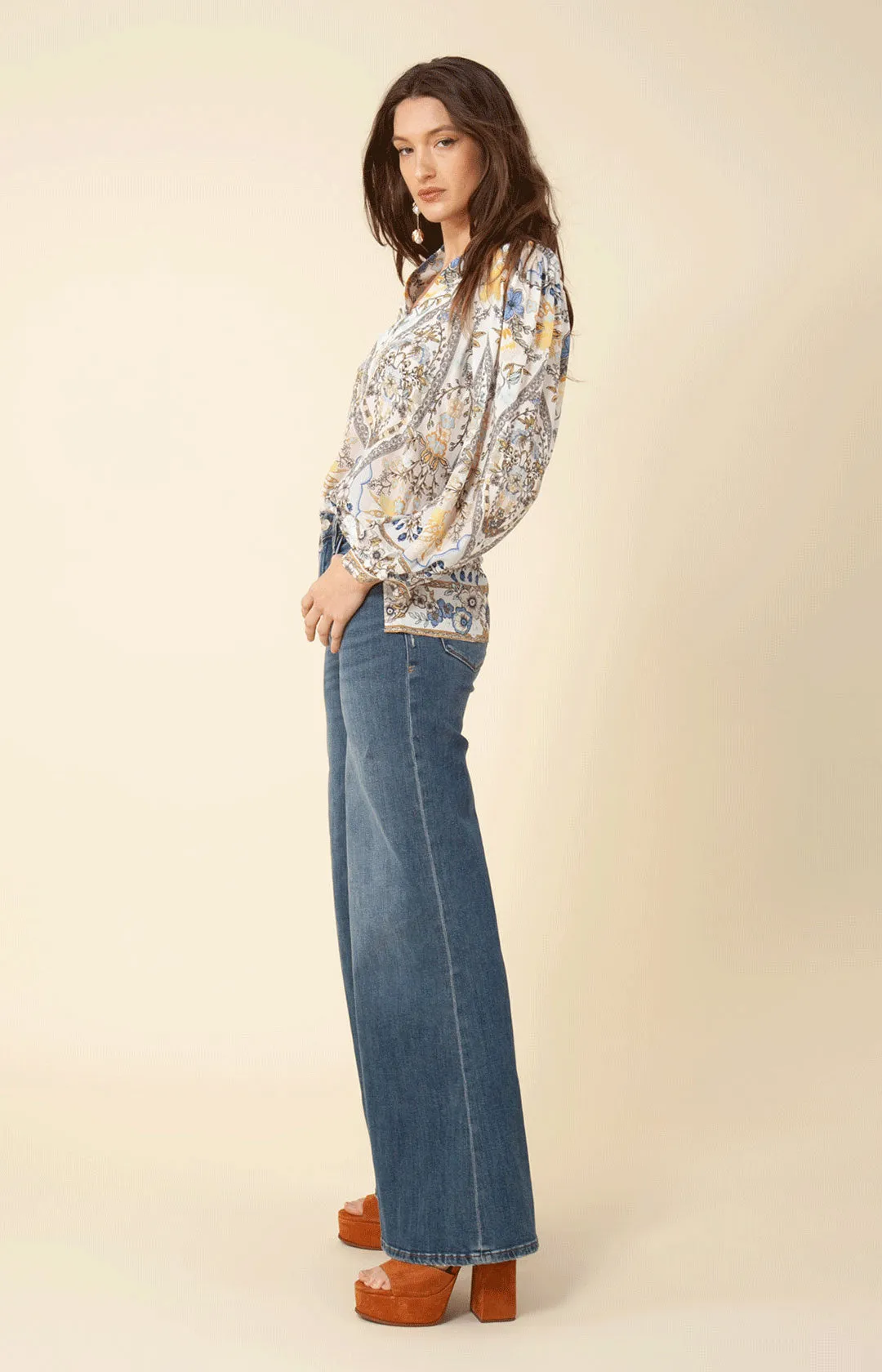 Madison Silk Top sold by Hale Bob product image thumbnail 4