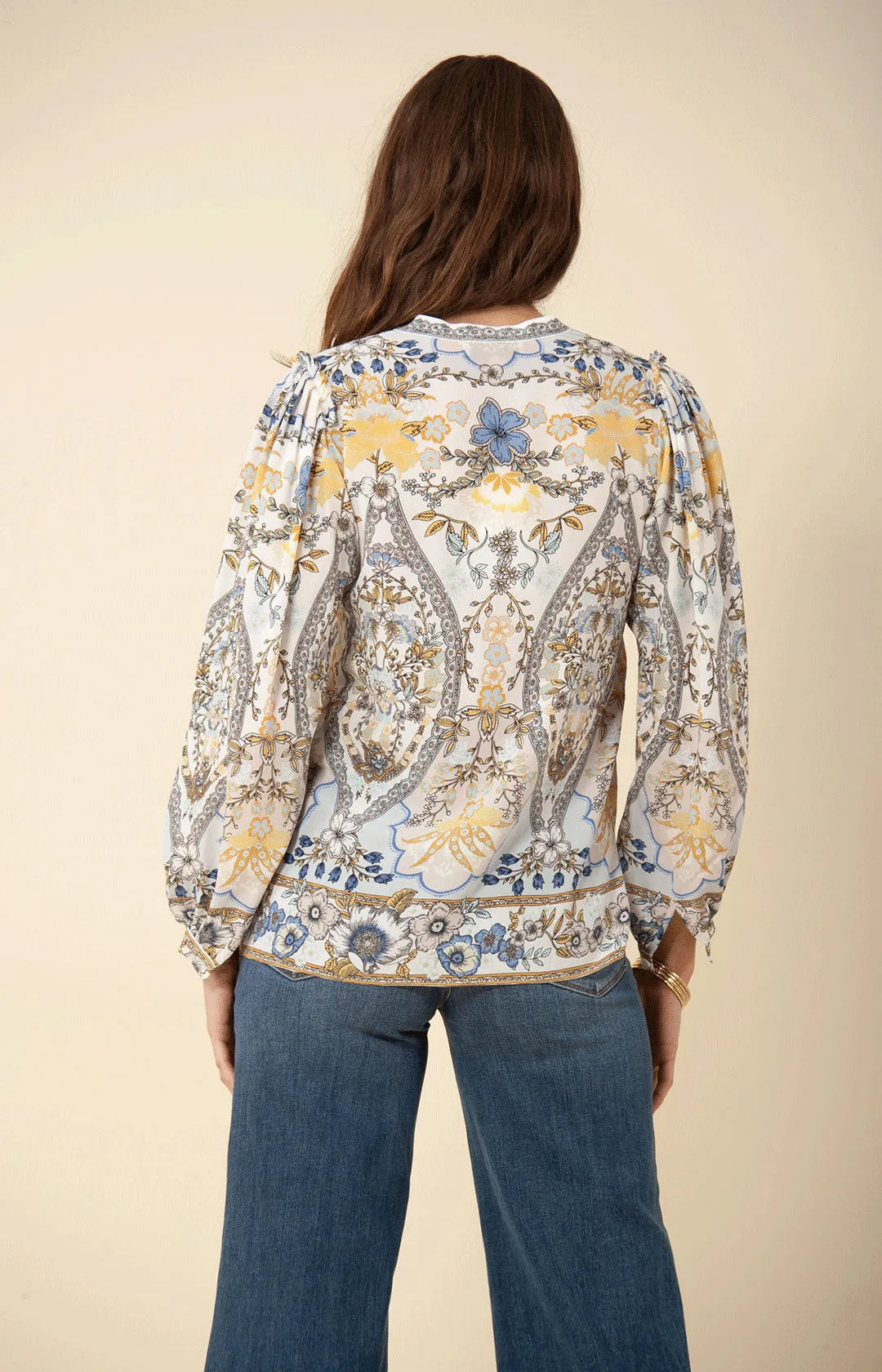 Madison Silk Top sold by Hale Bob product image thumbnail 2