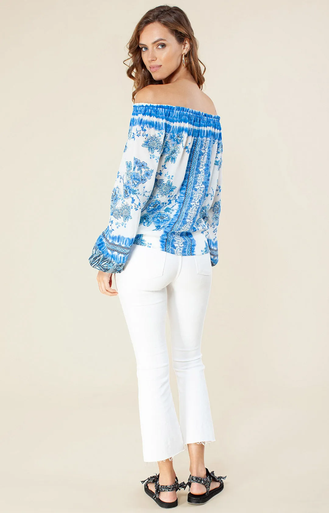 Lanie Silk Top sold by Hale Bob product image thumbnail 2