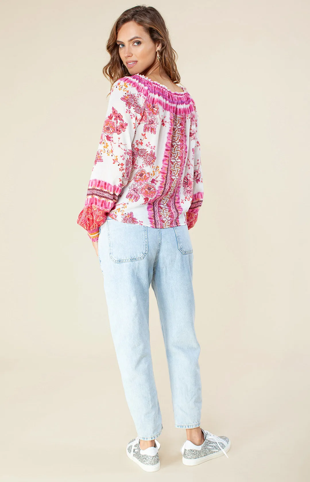 Lanie Silk Top sold by Hale Bob product image thumbnail 4