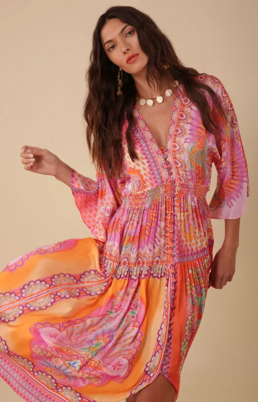 Kaylee Midi Dress sold by Hale Bob