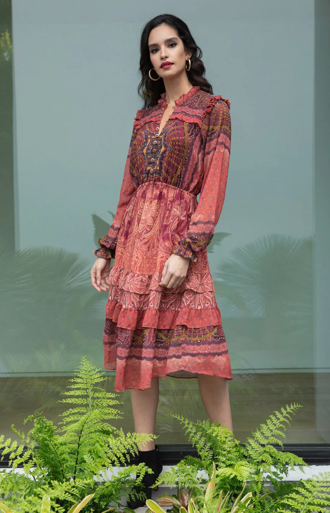 Camilla Dress sold by Hale Bob product image thumbnail 3