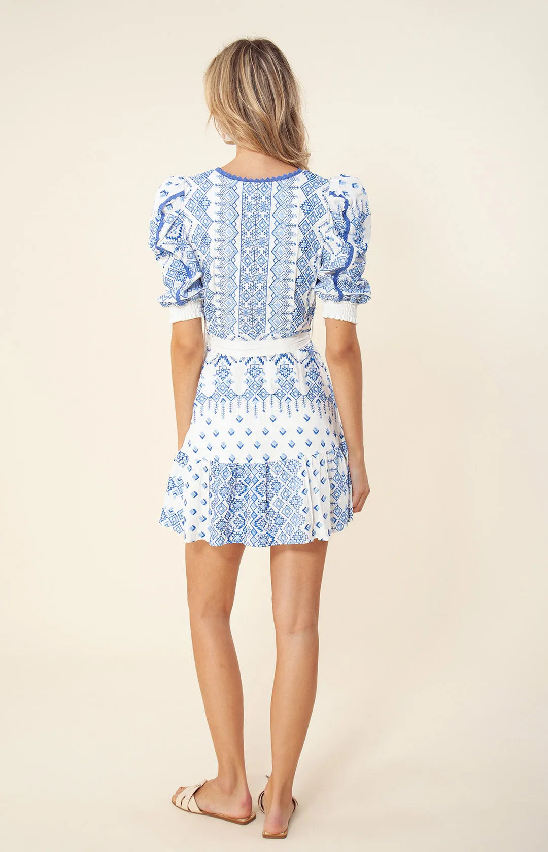 Logan Embroidered Dress sold by Hale Bob product image thumbnail 4