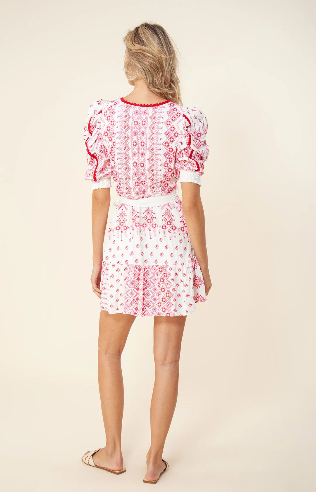 Logan Embroidered Dress sold by Hale Bob product image thumbnail 2