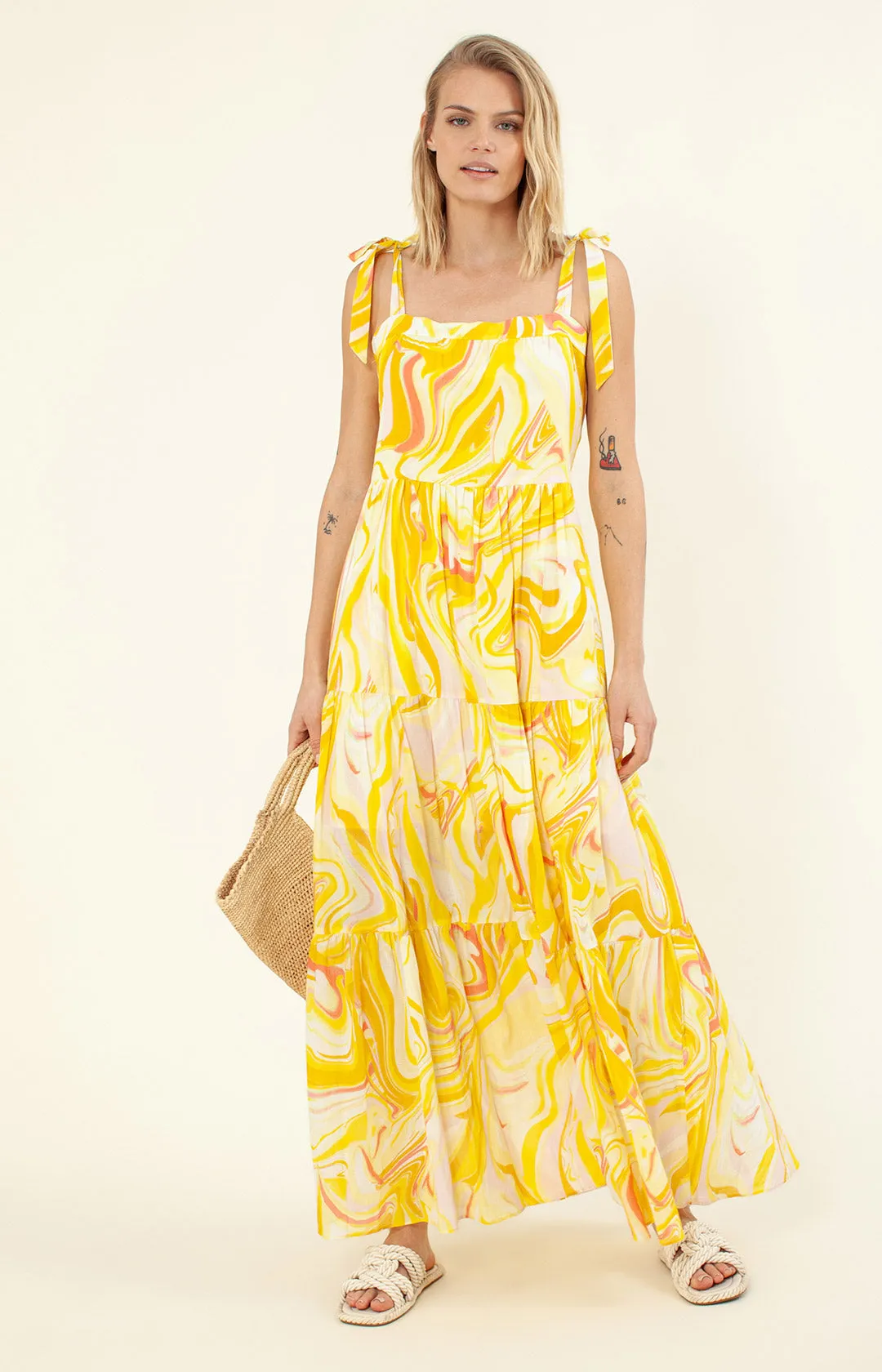 Peri Maxi Dress sold by Hale Bob