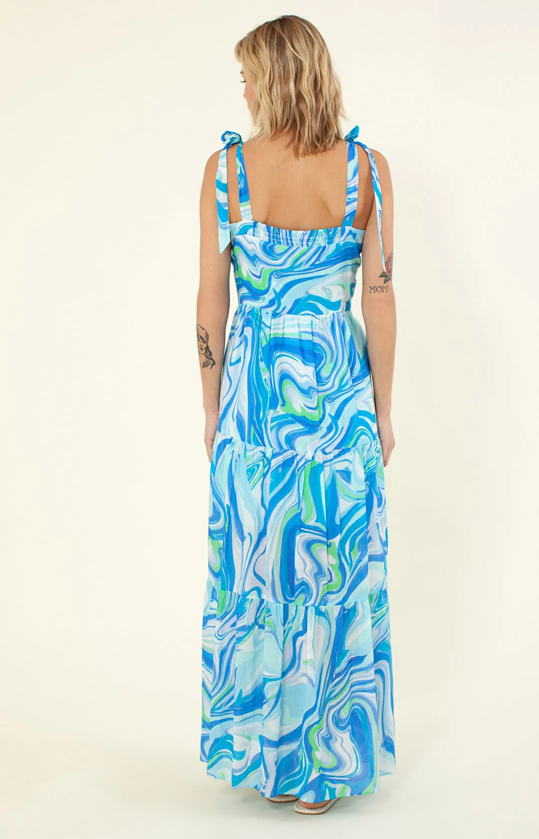 Peri Maxi Dress sold by Hale Bob product image thumbnail 4