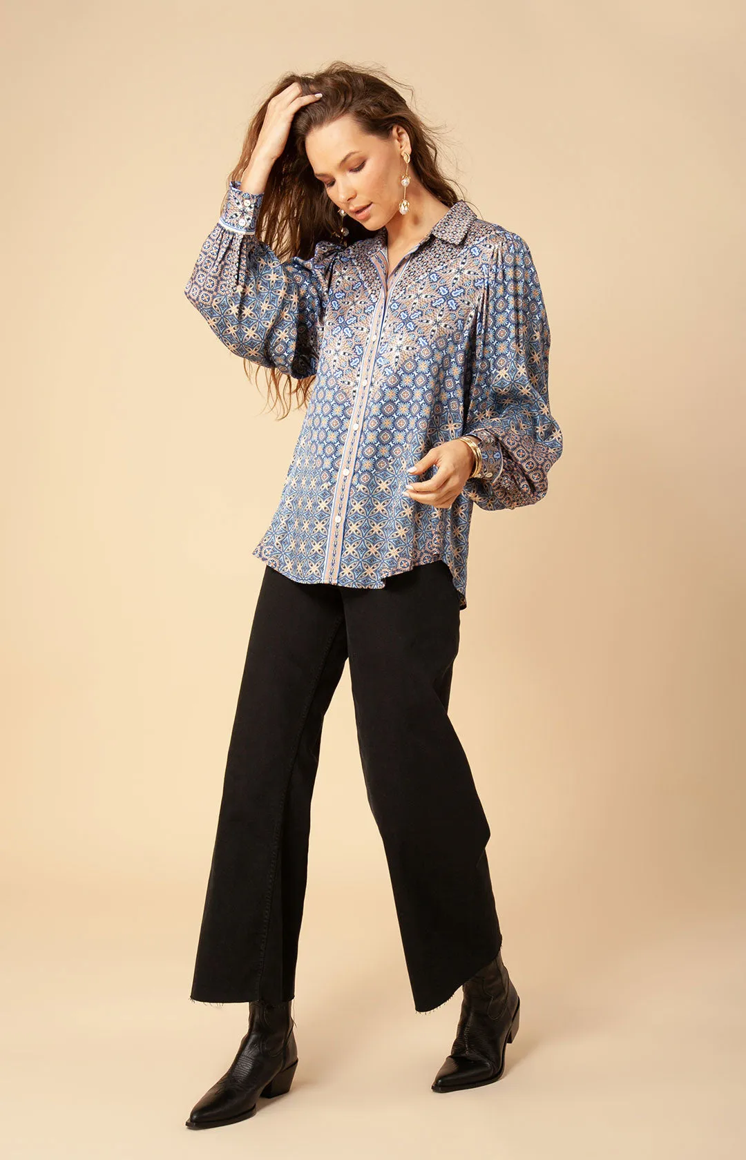 Jaya Twill Top sold by Hale Bob product image thumbnail 4