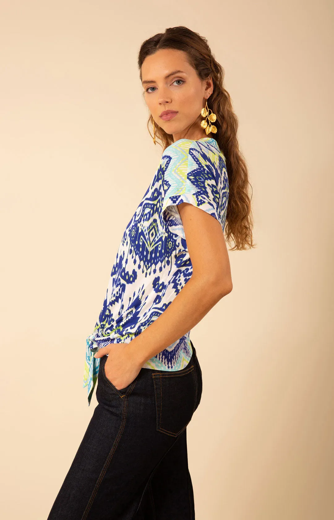 Alyssa Jersey Top sold by Hale Bob product image thumbnail 4