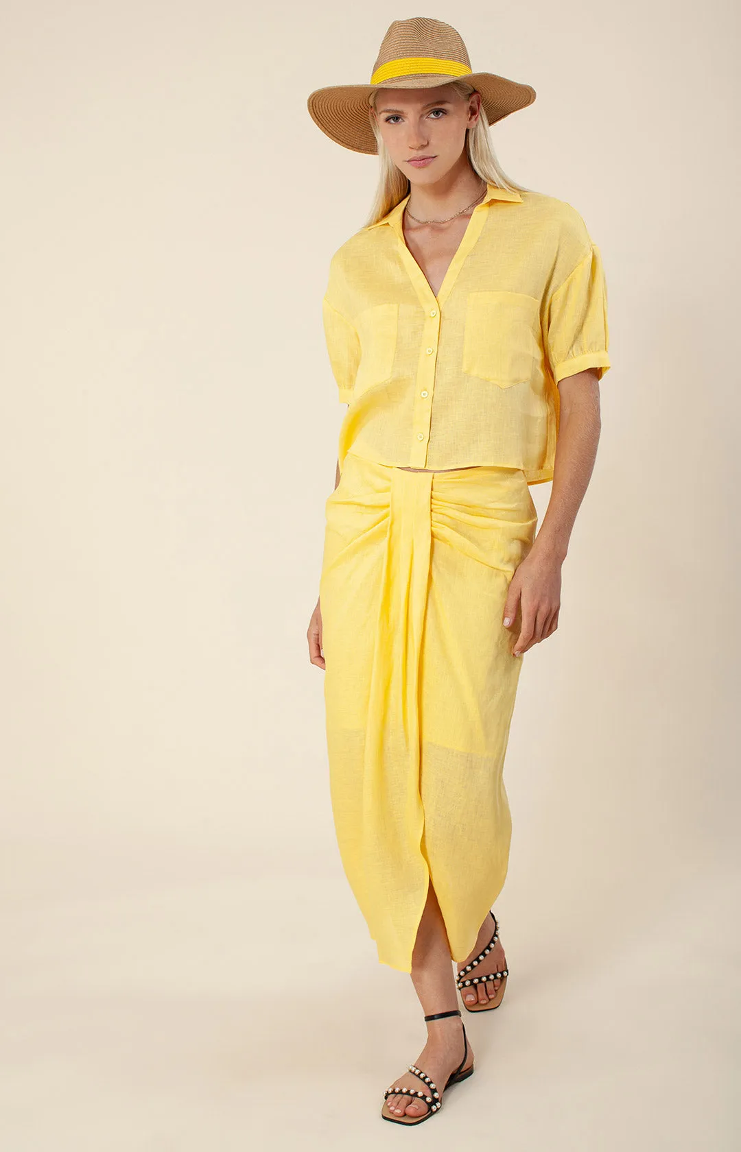 Sophrona Solid Skirt sold by Hale Bob product image thumbnail 4