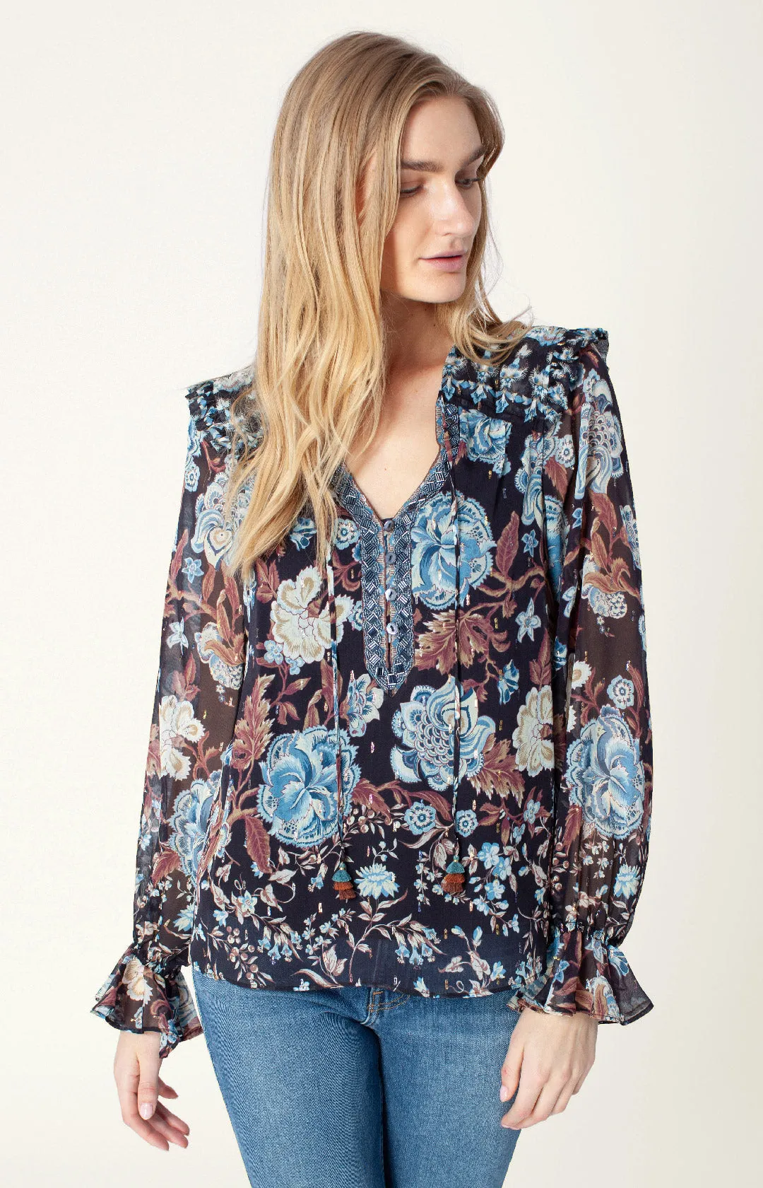 Petra Lurex Top Beaded sold by Hale Bob product image thumbnail 4