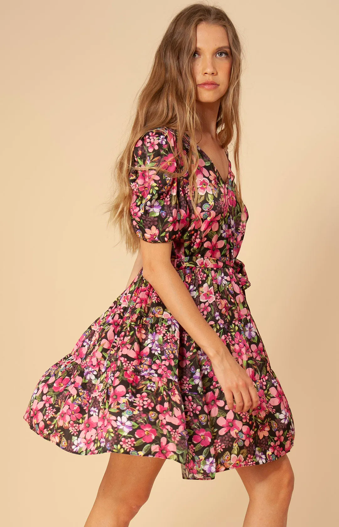 June Charmeuse Dress sold by Hale Bob product image thumbnail 4