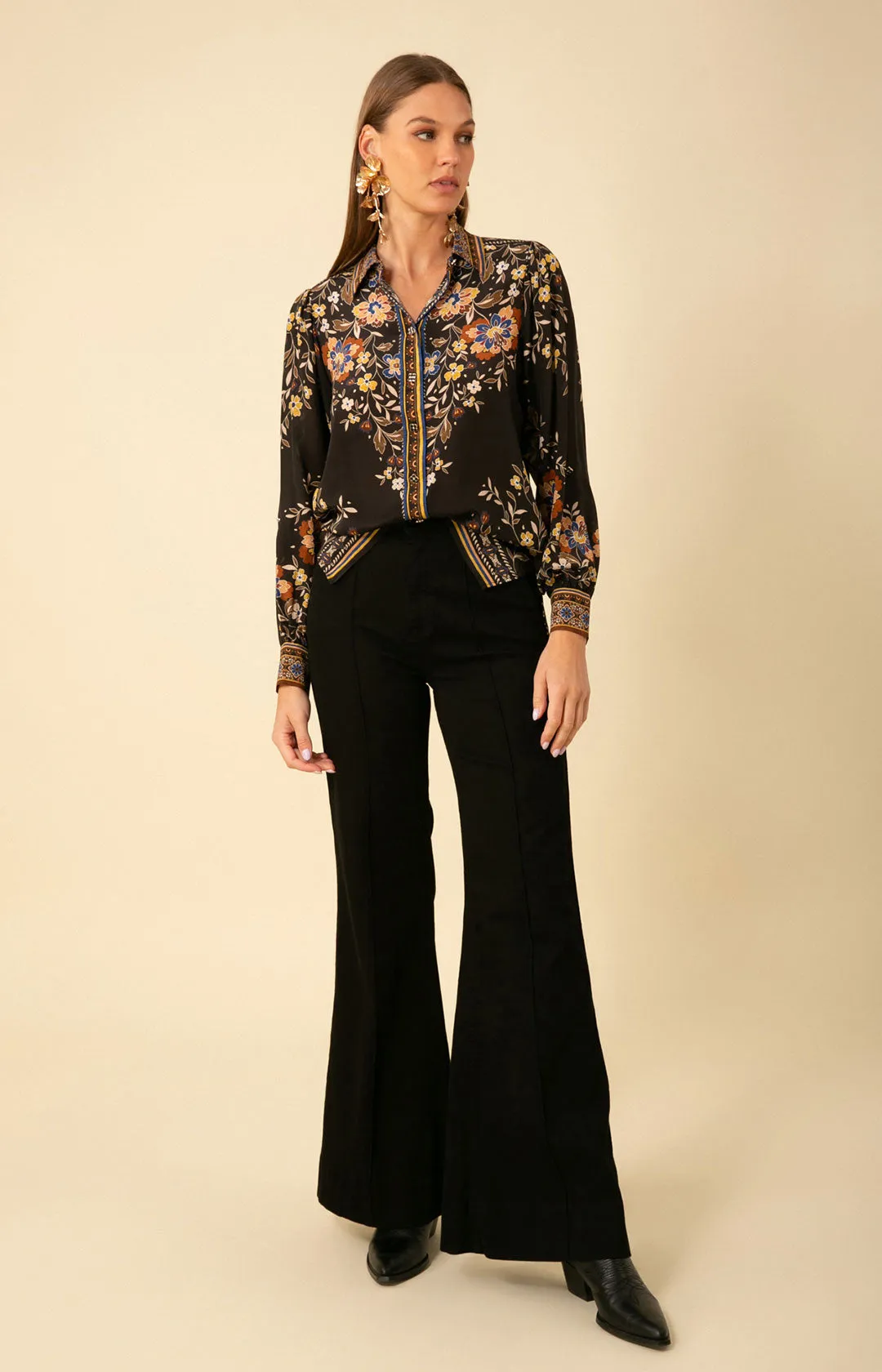 Selah Silk Top sold by Hale Bob product image thumbnail 2
