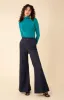 Lilou Solid Jersey Turtleneck Top sold by Hale Bob
