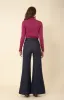 Lilou Solid Jersey Turtleneck Top sold by Hale Bob