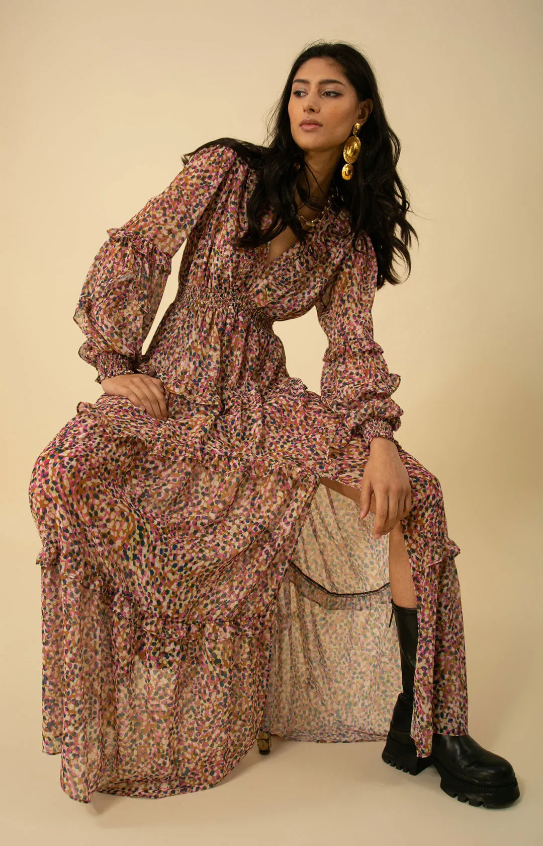 Scarlett Maxi Dress sold by Hale Bob product image thumbnail 3