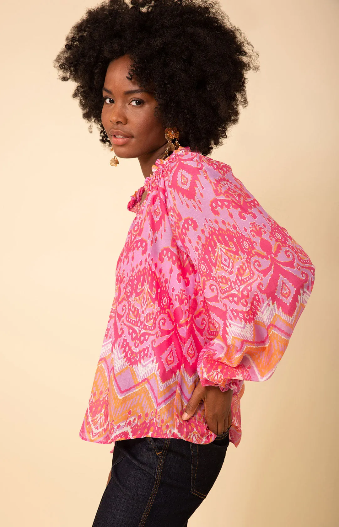 Lilah Voile Top sold by Hale Bob product image thumbnail 3