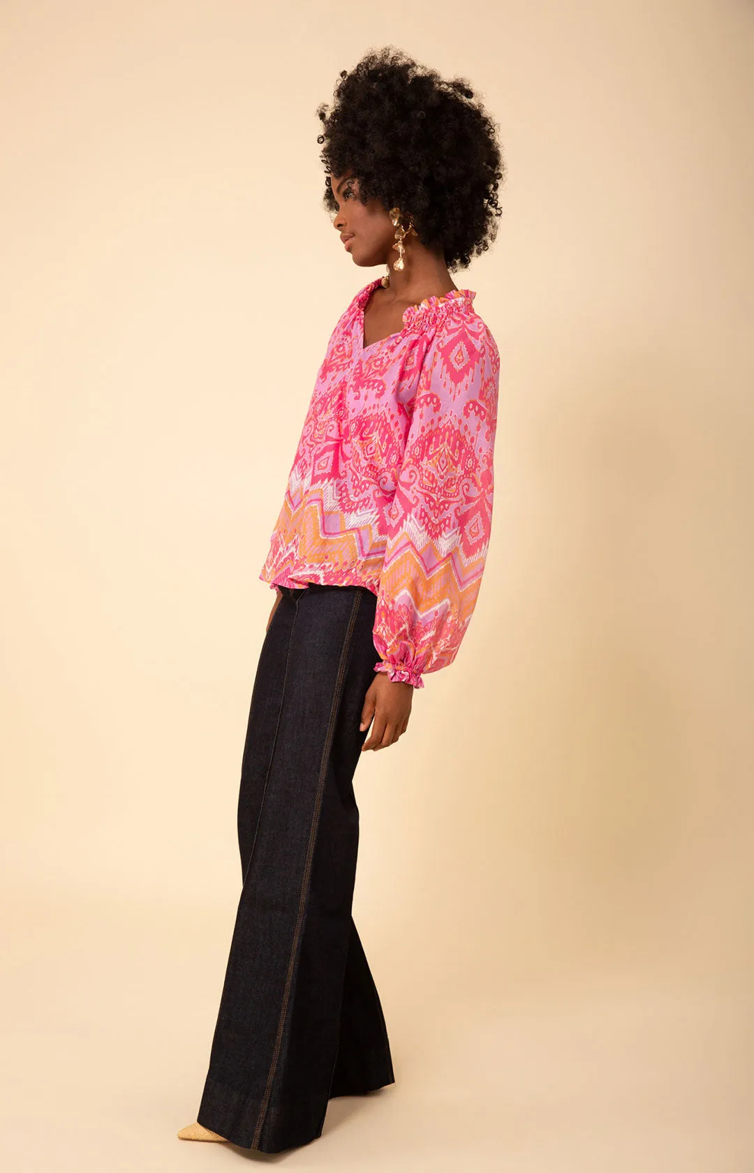 Lilah Voile Top sold by Hale Bob product image thumbnail 4