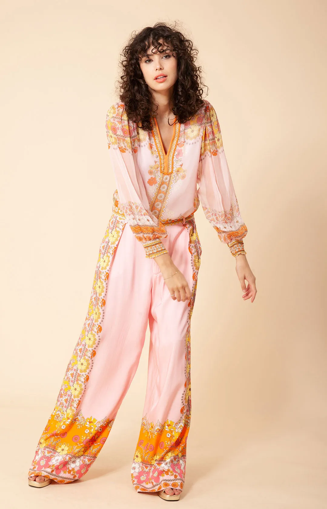 Nicola Silk Top Beaded sold by Hale Bob product image thumbnail 2