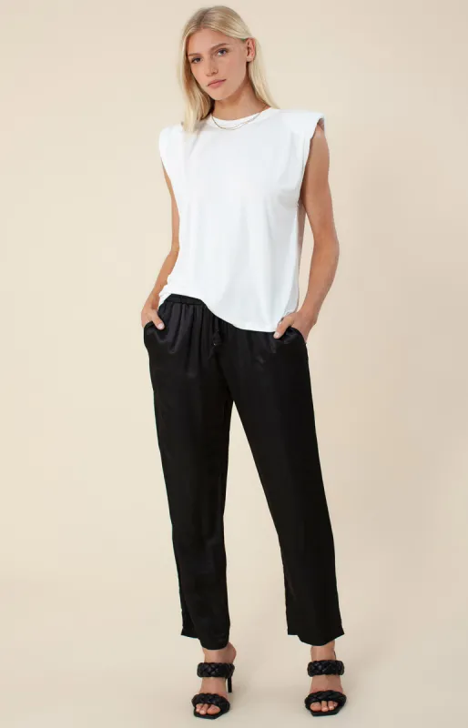 Garine Solid Silk Pants sold by Hale Bob