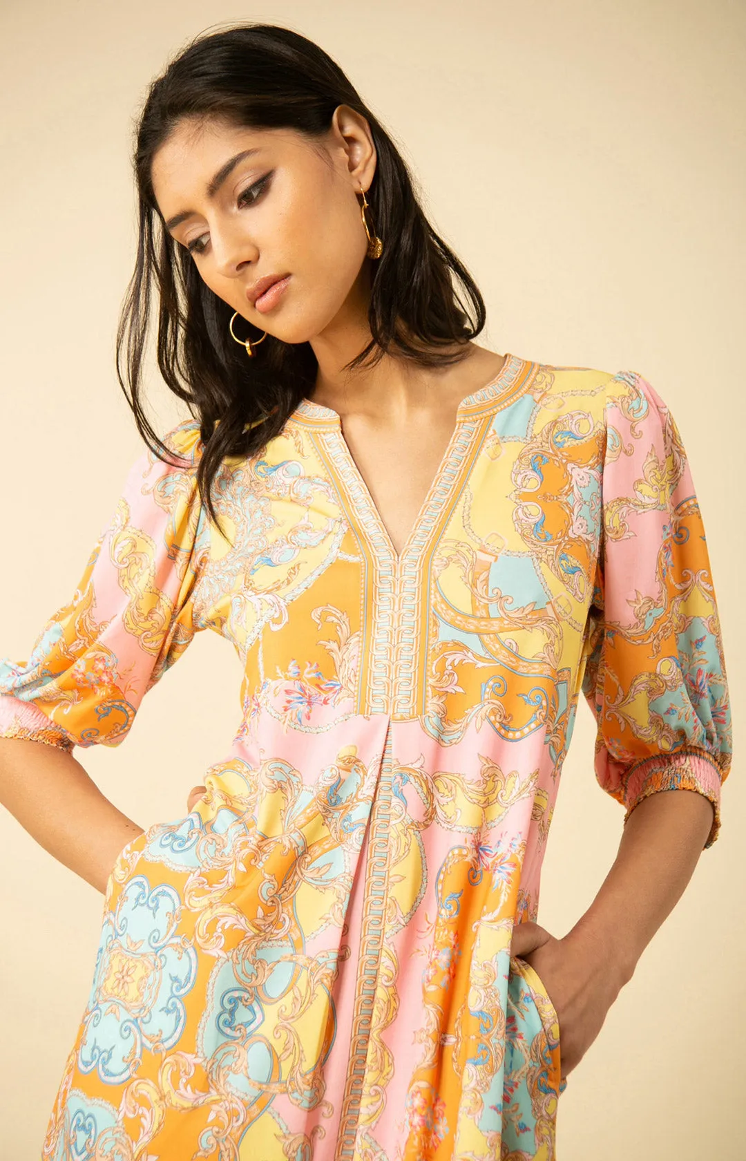 Onyx Jersey Dress sold by Hale Bob product image thumbnail 4