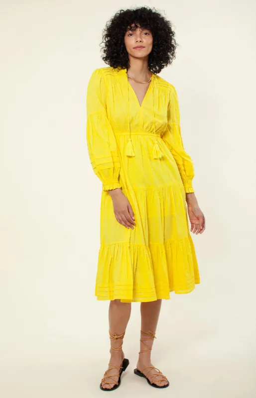 Danae Solid Midi Dress sold by Hale Bob