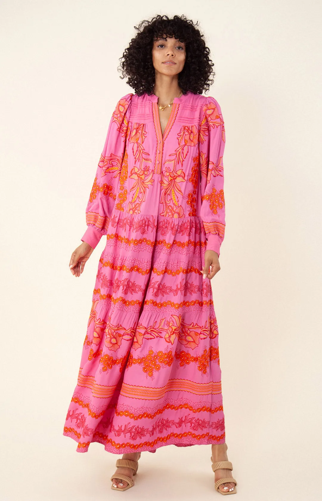 Janina Embroidered Maxi Dress sold by Hale Bob product image thumbnail 4