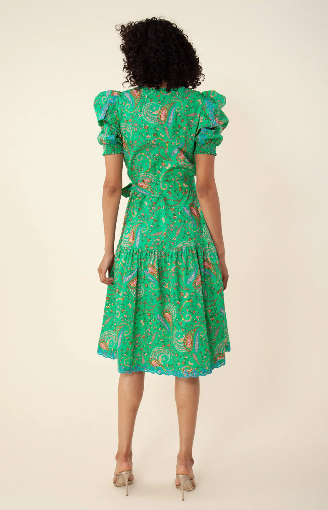Elaina Poplin Midi Dress sold by Hale Bob product image thumbnail 5