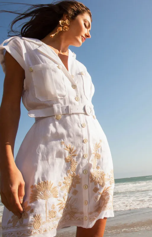 Jane Embroidered Dress sold by Hale Bob