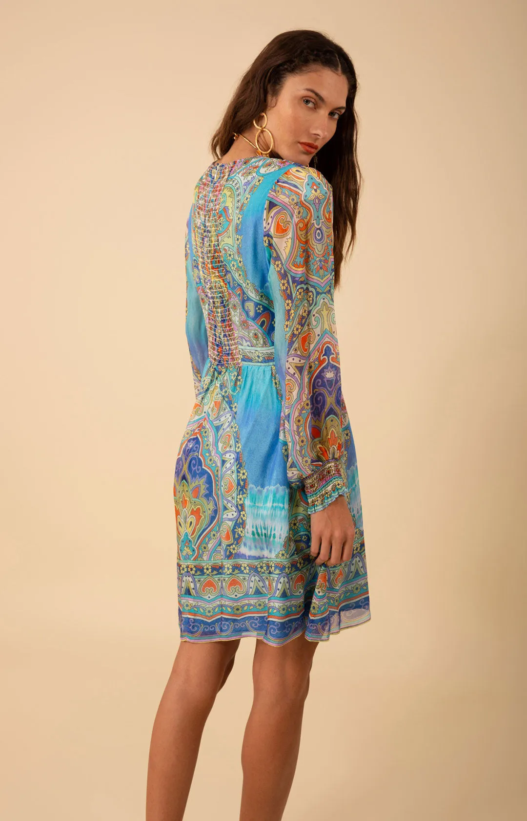 Allison Chiffon Dress sold by Hale Bob product image thumbnail 2