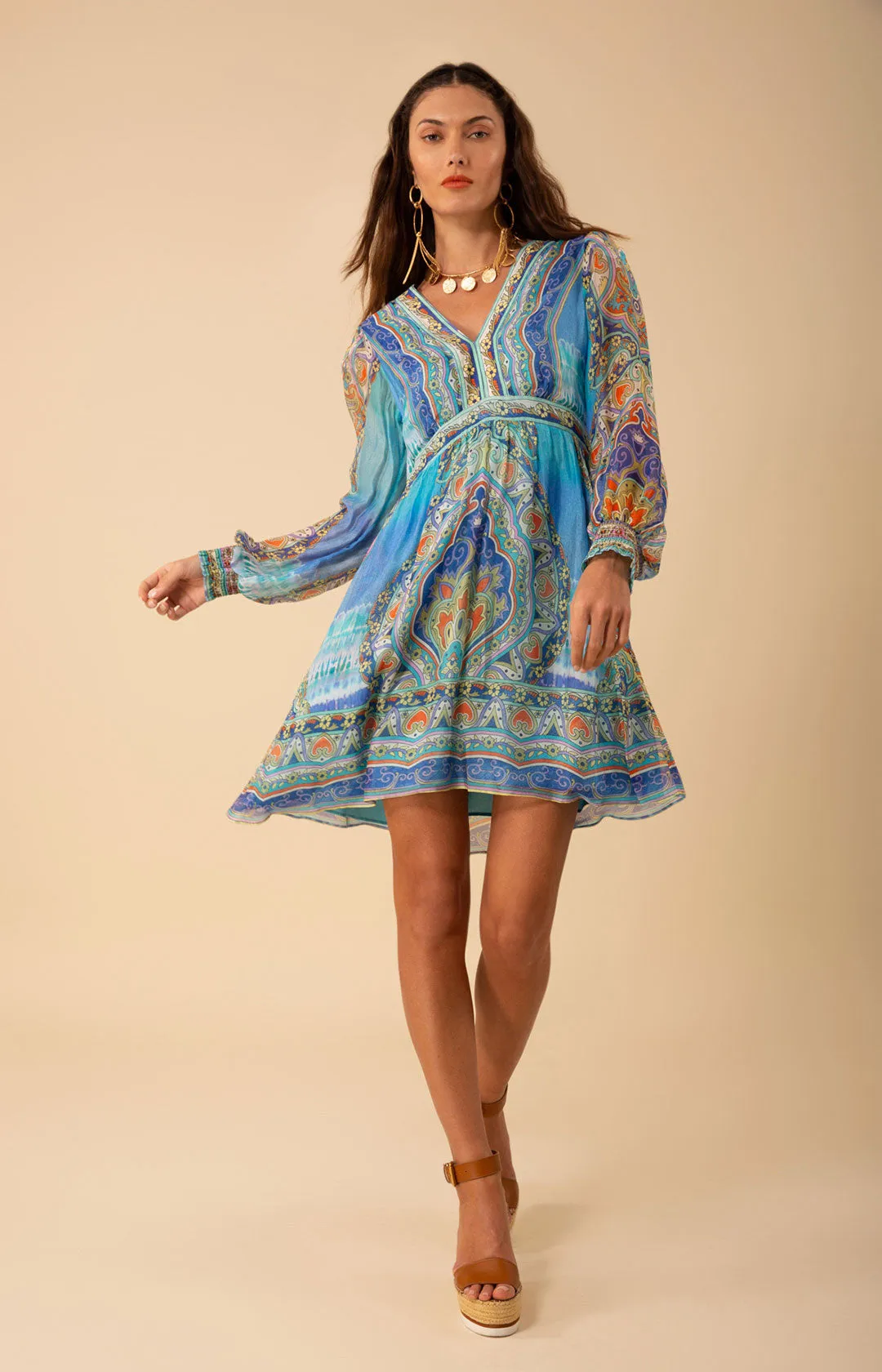 Allison Chiffon Dress sold by Hale Bob